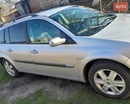 Серый Рено Меган, объемом двигателя 1.6 л и пробегом 240 тыс. км за 4650 $, фото 1 на Automoto.ua