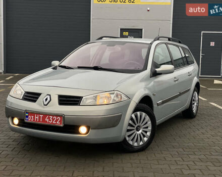 Серый Рено Меган, объемом двигателя 1.6 л и пробегом 158 тыс. км за 3999 $, фото 1 на Automoto.ua