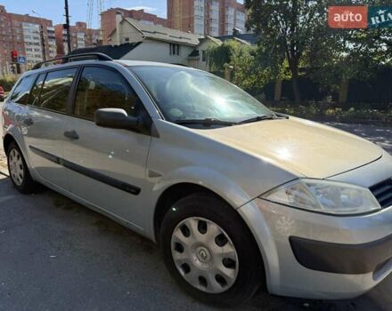 Серый Рено Меган, объемом двигателя 1.6 л и пробегом 190 тыс. км за 4750 $, фото 1 на Automoto.ua