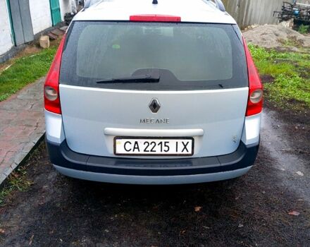 Серый Рено Меган, объемом двигателя 1.5 л и пробегом 208 тыс. км за 4570 $, фото 7 на Automoto.ua