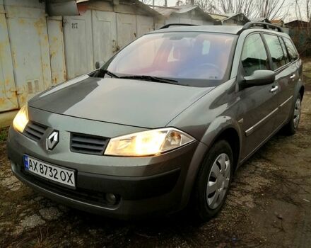 Серый Рено Меган, объемом двигателя 1.6 л и пробегом 176 тыс. км за 5200 $, фото 1 на Automoto.ua