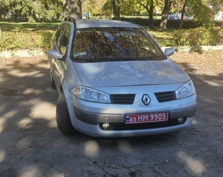 Серый Рено Меган, объемом двигателя 1.6 л и пробегом 213 тыс. км за 3850 $, фото 7 на Automoto.ua