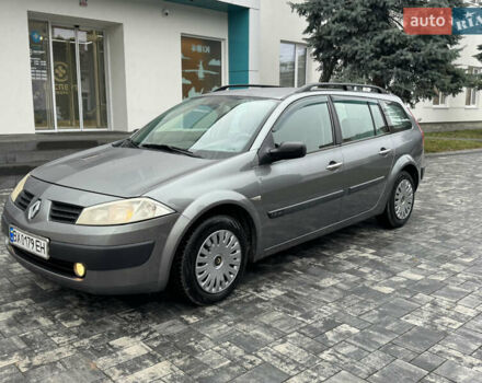 Серый Рено Меган, объемом двигателя 1.6 л и пробегом 300 тыс. км за 3850 $, фото 5 на Automoto.ua