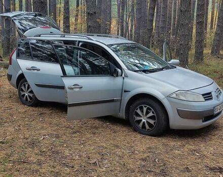 Рено Меган 2004 в Остоге на Automoto.ua Серый Рено Меган, объемом двигателя 1.9 л и пробегом 289 тыс. км за 4300 $, фото 19 на Automoto.ua