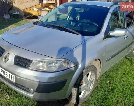 Серый Рено Меган, объемом двигателя 1.6 л и пробегом 240 тыс. км за 4650 $, фото 6 на Automoto.ua