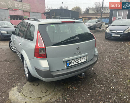 Серый Рено Меган, объемом двигателя 2 л и пробегом 309 тыс. км за 4300 $, фото 11 на Automoto.ua