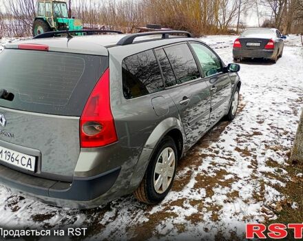 Серый Рено Меган, объемом двигателя 1.5 л и пробегом 230 тыс. км за 4600 $, фото 3 на Automoto.ua
