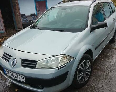 Серый Рено Меган, объемом двигателя 1.39 л и пробегом 203 тыс. км за 3700 $, фото 1 на Automoto.ua