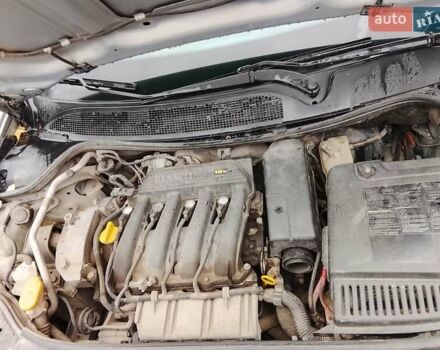 Серый Рено Меган, объемом двигателя 1.39 л и пробегом 203 тыс. км за 3700 $, фото 4 на Automoto.ua