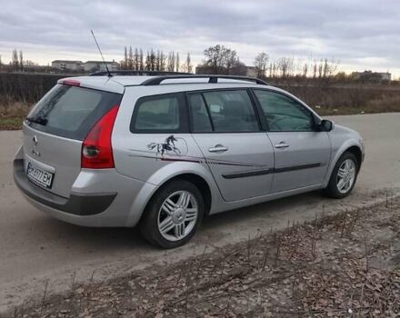 Серый Рено Меган, объемом двигателя 1.6 л и пробегом 189 тыс. км за 4900 $, фото 4 на Automoto.ua