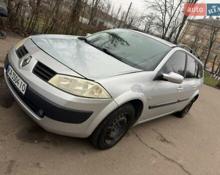 Серый Рено Меган, объемом двигателя 1.6 л и пробегом 177 тыс. км за 3800 $, фото 1 на Automoto.ua