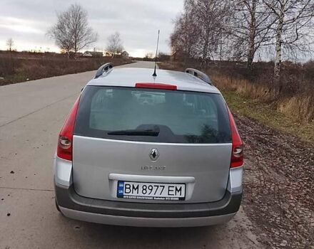 Серый Рено Меган, объемом двигателя 1.6 л и пробегом 189 тыс. км за 4900 $, фото 3 на Automoto.ua