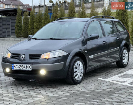 Серый Рено Меган, объемом двигателя 1.6 л и пробегом 221 тыс. км за 4850 $, фото 3 на Automoto.ua