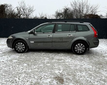 Серый Рено Меган, объемом двигателя 1.6 л и пробегом 212 тыс. км за 4450 $, фото 2 на Automoto.ua