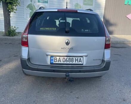Серый Рено Меган, объемом двигателя 1.6 л и пробегом 220 тыс. км за 5100 $, фото 3 на Automoto.ua