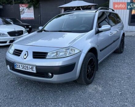 Серый Рено Меган, объемом двигателя 1.6 л и пробегом 317 тыс. км за 4700 $, фото 14 на Automoto.ua