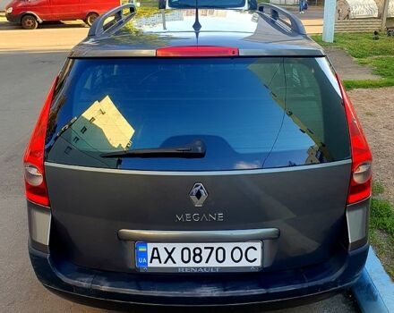 Серый Рено Меган, объемом двигателя 1.6 л и пробегом 204 тыс. км за 4750 $, фото 1 на Automoto.ua