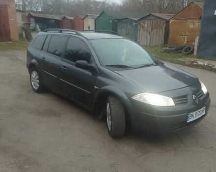 Серый Рено Меган, объемом двигателя 1.6 л и пробегом 267 тыс. км за 4500 $, фото 1 на Automoto.ua