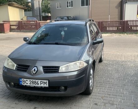 Серый Рено Меган, объемом двигателя 1.9 л и пробегом 260 тыс. км за 4600 $, фото 7 на Automoto.ua