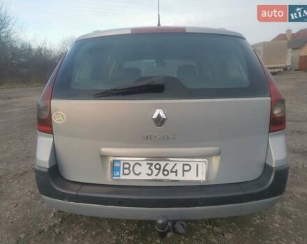 Серый Рено Меган, объемом двигателя 1.5 л и пробегом 314 тыс. км за 3000 $, фото 5 на Automoto.ua