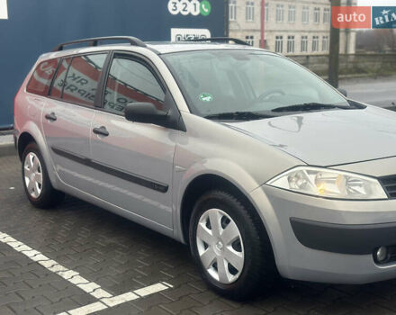 Серый Рено Меган, объемом двигателя 1.6 л и пробегом 197 тыс. км за 5300 $, фото 9 на Automoto.ua