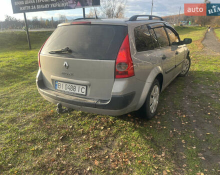 Сірий Рено Меган, об'ємом двигуна 1.6 л та пробігом 260 тис. км за 4600 $, фото 10 на Automoto.ua