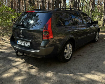 Рено Меган 2005 в Запорожье на Automoto.ua Серый Рено Меган, объемом двигателя 1.6 л и пробегом 263 тыс. км за 5500 $, фото 9 на Automoto.ua