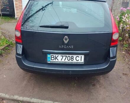 Серый Рено Меган, объемом двигателя 1.6 л и пробегом 240 тыс. км за 4300 $, фото 2 на Automoto.ua