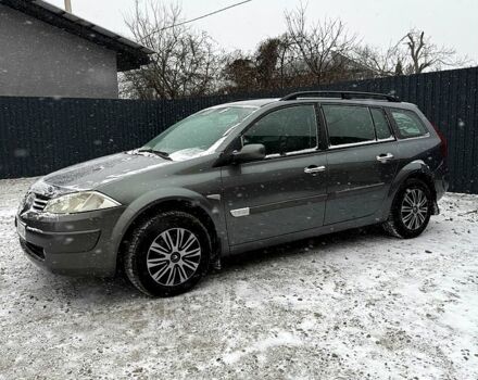 Серый Рено Меган, объемом двигателя 1.6 л и пробегом 212 тыс. км за 4450 $, фото 5 на Automoto.ua