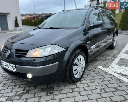 Серый Рено Меган, объемом двигателя 1.6 л и пробегом 221 тыс. км за 4850 $, фото 10 на Automoto.ua