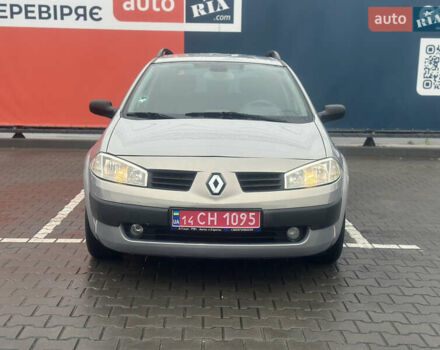 Серый Рено Меган, объемом двигателя 1.6 л и пробегом 197 тыс. км за 5300 $, фото 1 на Automoto.ua