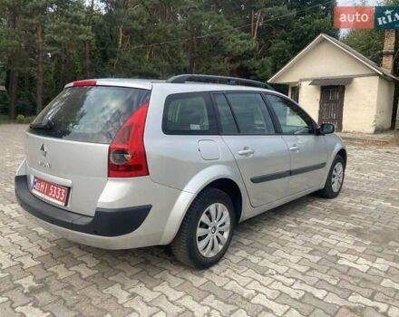 Серый Рено Меган, объемом двигателя 1.6 л и пробегом 223 тыс. км за 4200 $, фото 4 на Automoto.ua