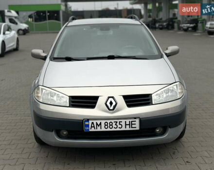 Серый Рено Меган, объемом двигателя 1.6 л и пробегом 215 тыс. км за 4900 $, фото 1 на Automoto.ua