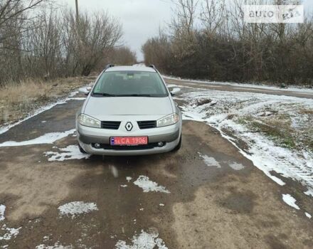 Сірий Рено Меган, об'ємом двигуна 1.6 л та пробігом 226 тис. км за 5200 $, фото 1 на Automoto.ua