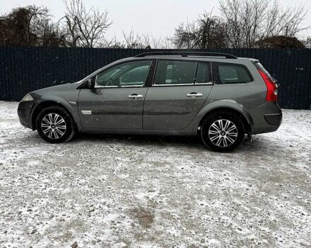 Серый Рено Меган, объемом двигателя 1.6 л и пробегом 212 тыс. км за 4450 $, фото 3 на Automoto.ua