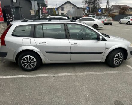 Серый Рено Меган, объемом двигателя 1.6 л и пробегом 285 тыс. км за 4300 $, фото 2 на Automoto.ua