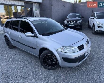 Серый Рено Меган, объемом двигателя 1.6 л и пробегом 317 тыс. км за 4700 $, фото 3 на Automoto.ua