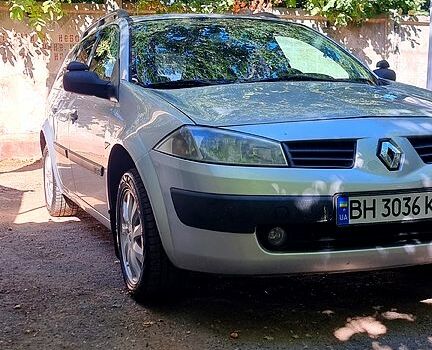 Серый Рено Меган, объемом двигателя 1.9 л и пробегом 331 тыс. км за 4740 $, фото 5 на Automoto.ua