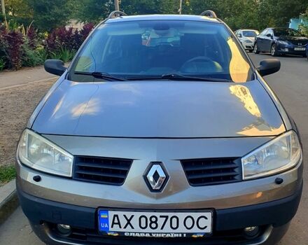 Серый Рено Меган, объемом двигателя 1.6 л и пробегом 204 тыс. км за 4750 $, фото 2 на Automoto.ua