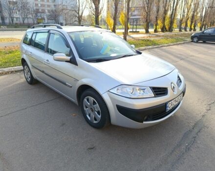 Серый Рено Меган, объемом двигателя 1.6 л и пробегом 210 тыс. км за 4560 $, фото 6 на Automoto.ua