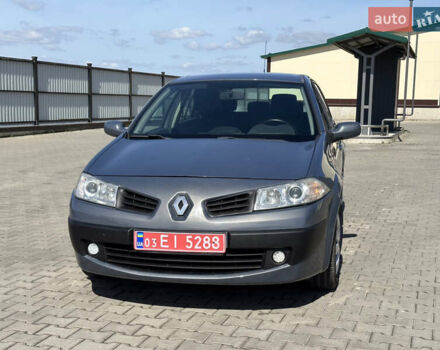 Серый Рено Меган, объемом двигателя 1.6 л и пробегом 265 тыс. км за 4350 $, фото 4 на Automoto.ua