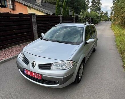 Сірий Рено Меган, об'ємом двигуна 1.6 л та пробігом 202 тис. км за 4850 $, фото 1 на Automoto.ua