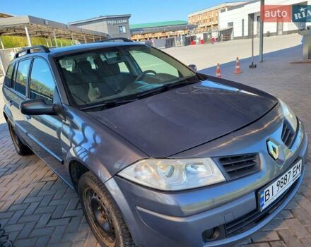 Серый Рено Меган, объемом двигателя 1.6 л и пробегом 270 тыс. км за 5000 $, фото 1 на Automoto.ua