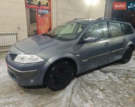 Серый Рено Меган, объемом двигателя 1.6 л и пробегом 207 тыс. км за 5497 $, фото 5 на Automoto.ua