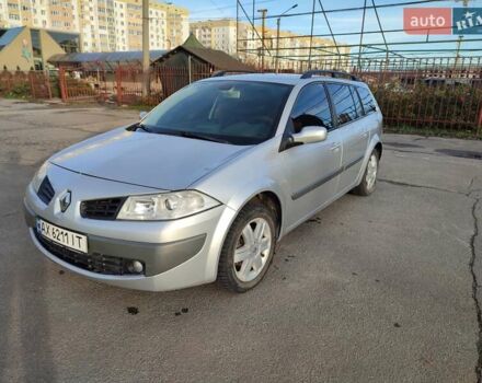 Сірий Рено Меган, об'ємом двигуна 1.6 л та пробігом 267 тис. км за 4800 $, фото 3 на Automoto.ua