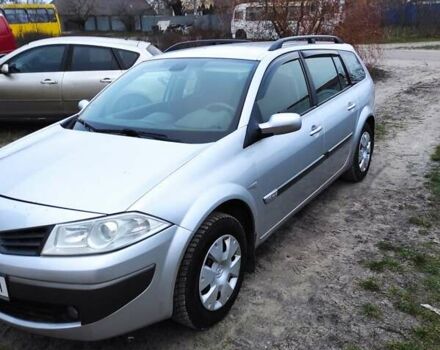 Серый Рено Меган, объемом двигателя 1.6 л и пробегом 192 тыс. км за 4750 $, фото 23 на Automoto.ua