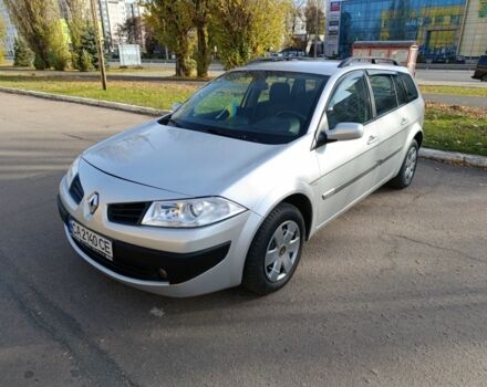Серый Рено Меган, объемом двигателя 1.6 л и пробегом 210 тыс. км за 4560 $, фото 1 на Automoto.ua