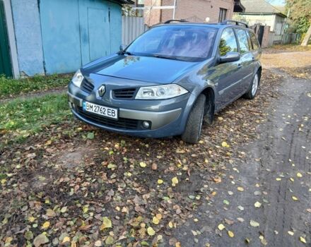 Рено Меган 2006 в Конотопе на Automoto.ua Серый Рено Меган, объемом двигателя 2 л и пробегом 219 тыс. км за 5600 $, фото 1 на Automoto.ua