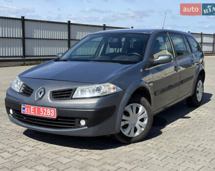 Серый Рено Меган, объемом двигателя 1.6 л и пробегом 265 тыс. км за 4350 $, фото 2 на Automoto.ua