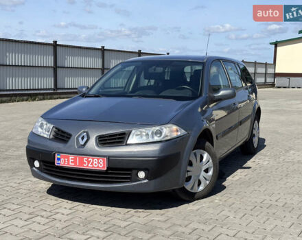 Серый Рено Меган, объемом двигателя 1.6 л и пробегом 265 тыс. км за 4350 $, фото 3 на Automoto.ua